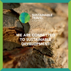 Sustainable Travel Finland merkki