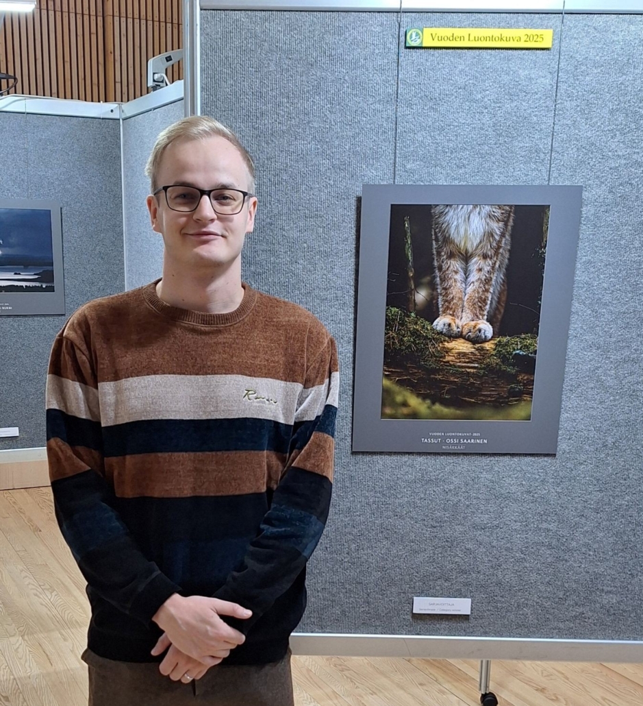 Vuoden Luontokuva 2025 voittaja, Ossi Saarinen Haltiassa